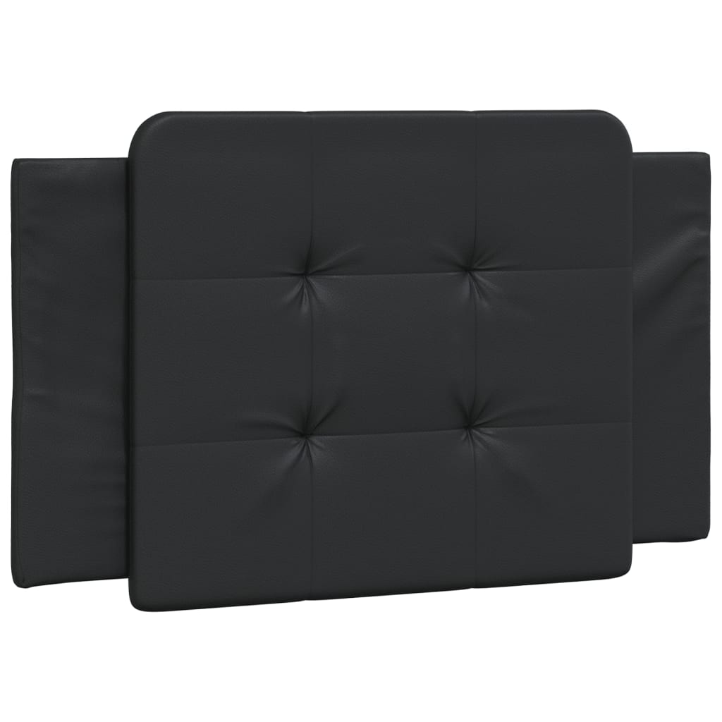 Bedframe met LED-verlichting kunstleer zwart 80x200 cm is nu te koop bij PeponiXL, paradijselijk wonen!