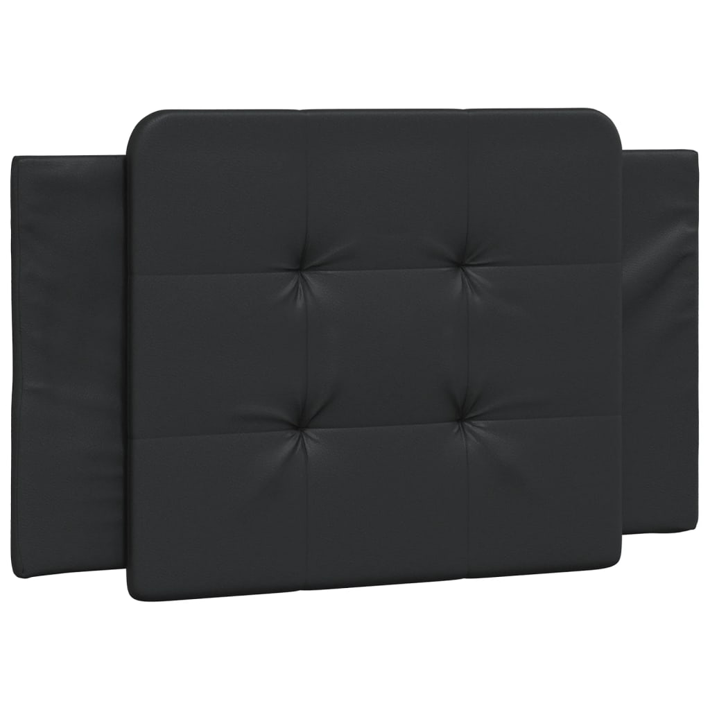 Bedframe met LED-verlichting kunstleer zwart 90x190 cm is nu te koop bij PeponiXL, paradijselijk wonen!