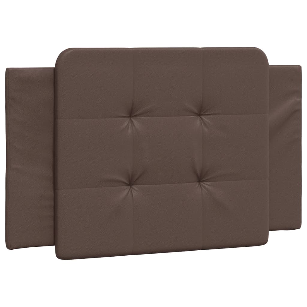 Bedframe met LED-verlichting kunstleer bruin 90x190 cm is nu te koop bij PeponiXL, paradijselijk wonen!