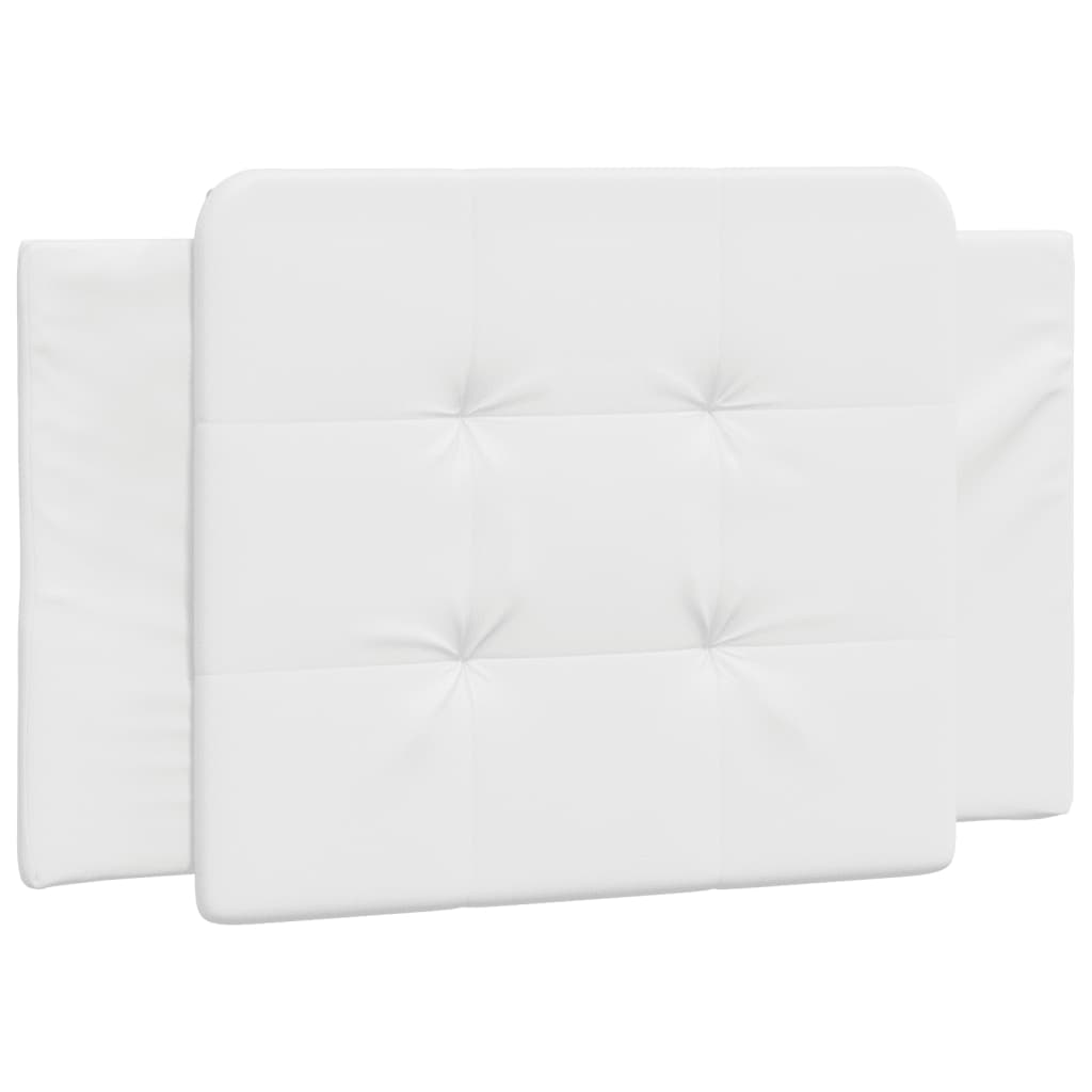 Bedframe met LED-verlichting kunstleer wit 100x200 cm is nu te koop bij PeponiXL, paradijselijk wonen!