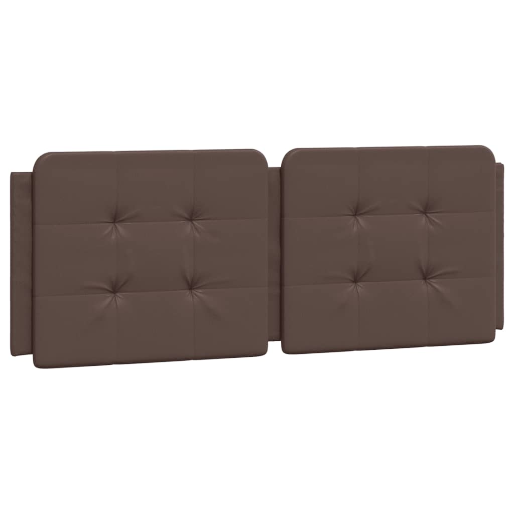 Bedframe met LED-verlichting kunstleer bruin 120x200 cm is nu te koop bij PeponiXL, paradijselijk wonen!