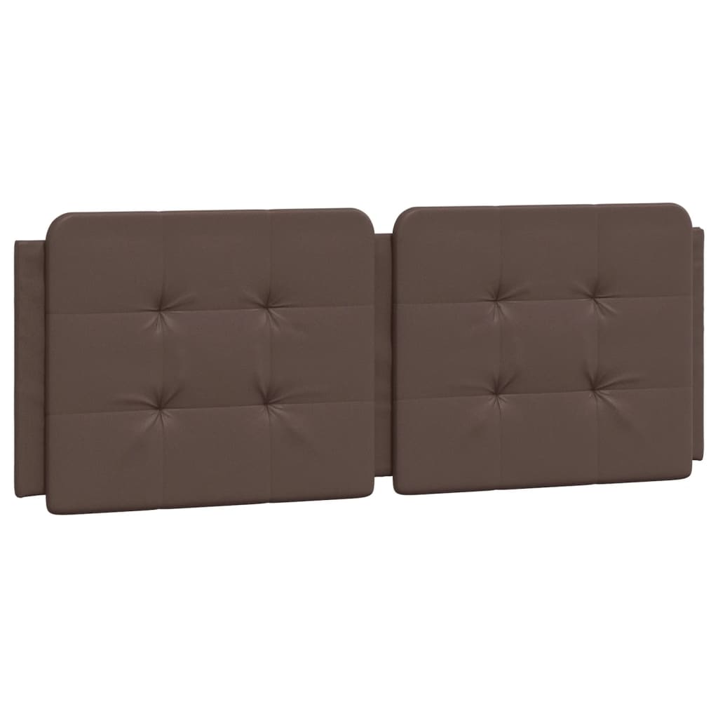 Bedframe met LED-verlichting kunstleer bruin 140x190 cm is nu te koop bij PeponiXL, paradijselijk wonen!