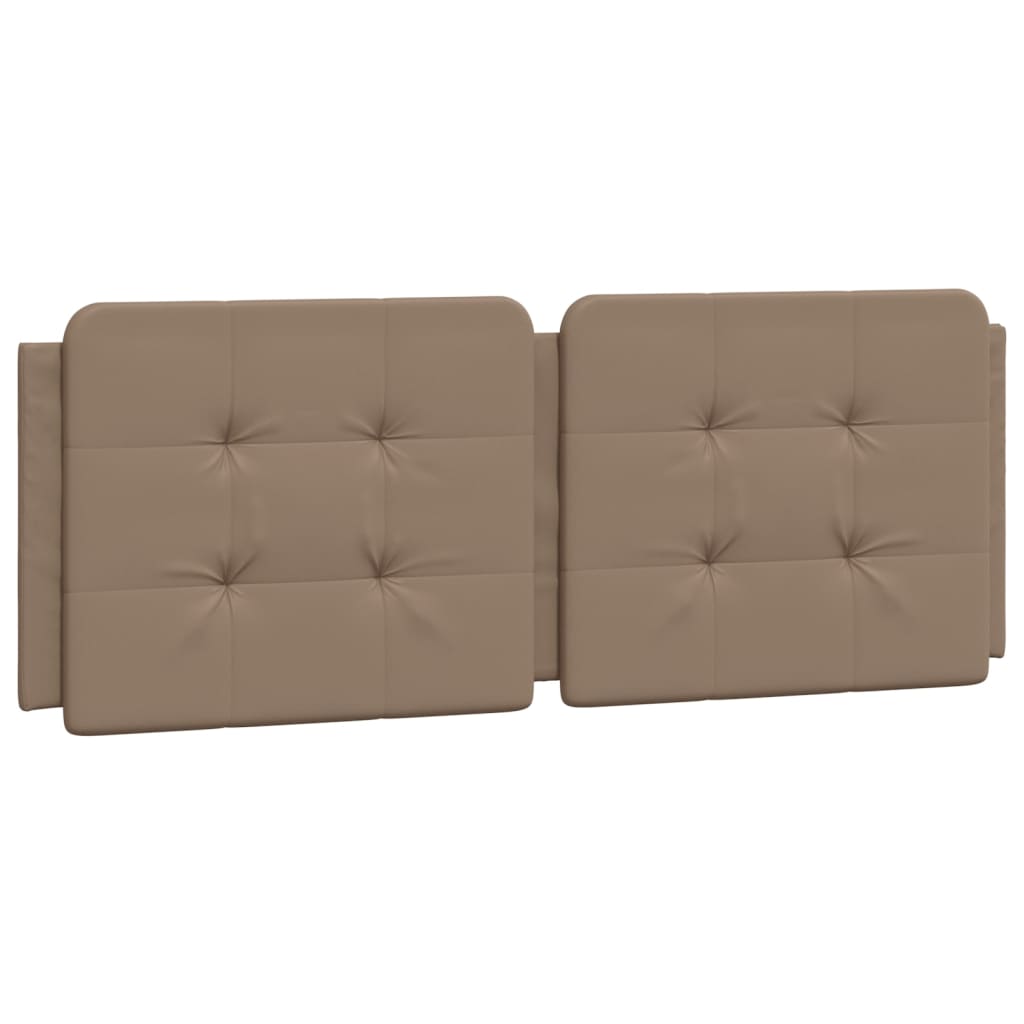 Bedframe met LED-verlichting kunstleer cappuccino 140x190 cm is nu te koop bij PeponiXL, paradijselijk wonen!