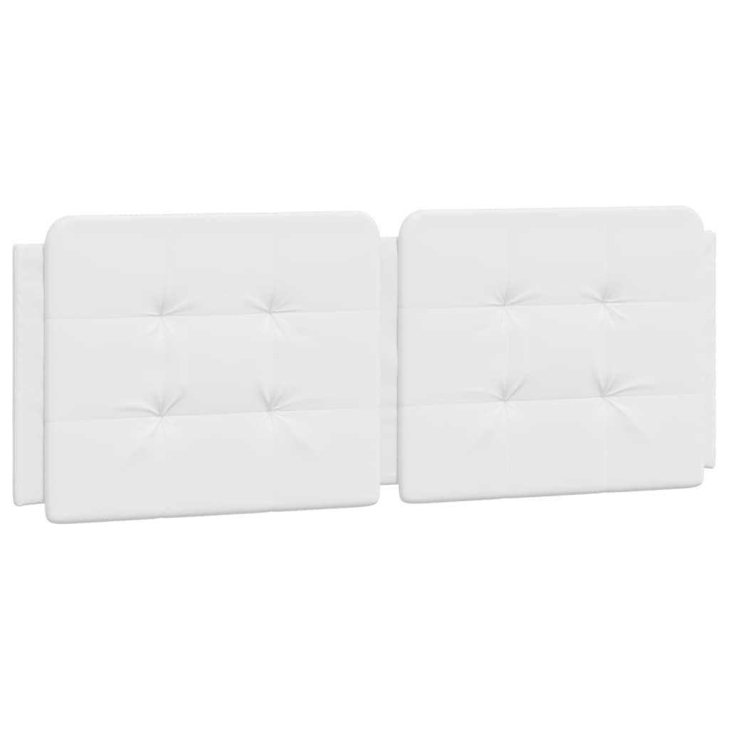 Bedframe met LED-verlichting kunstleer wit 140x200 cm is nu te koop bij PeponiXL, paradijselijk wonen!