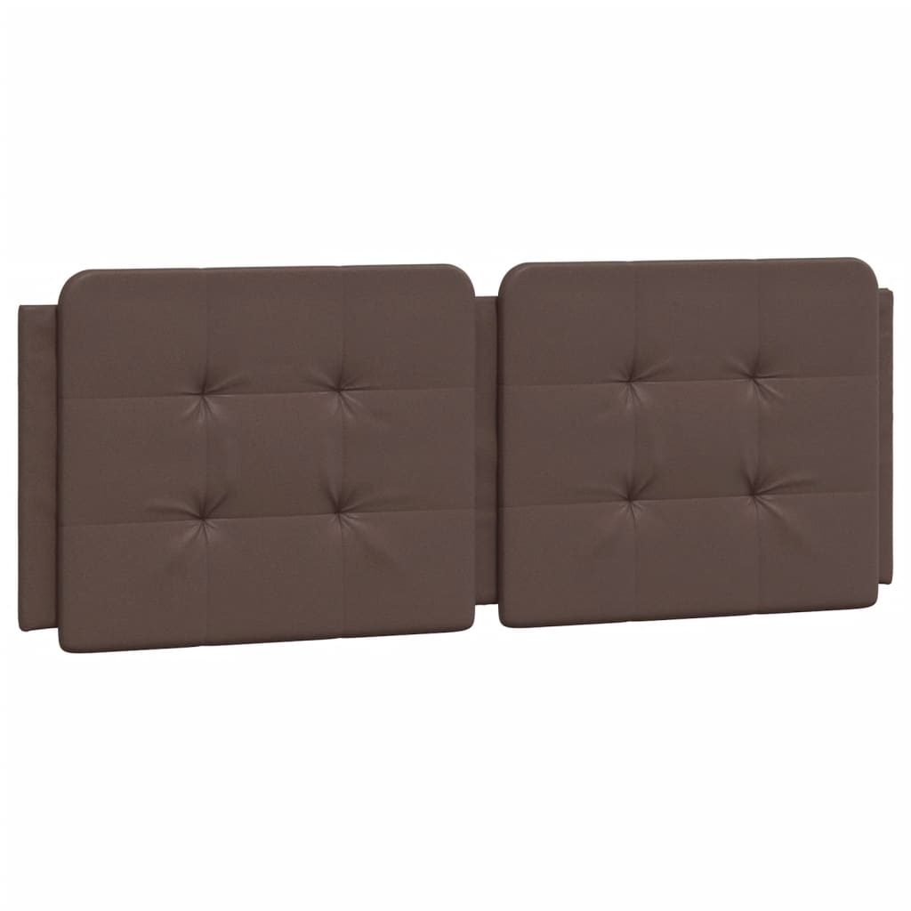 Bedframe met LED-verlichting kunstleer bruin 140x200 cm is nu te koop bij PeponiXL, paradijselijk wonen!
