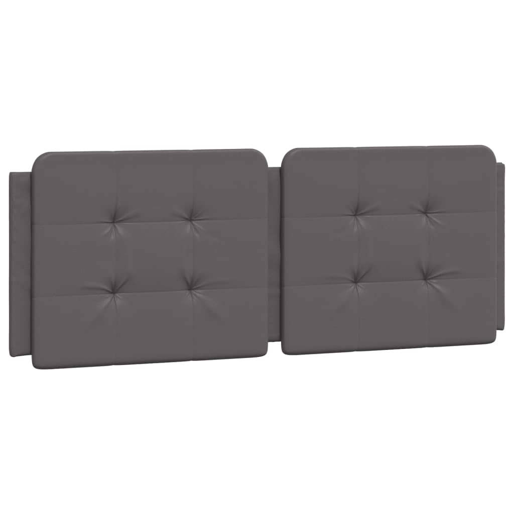 Bedframe met LED zonder matras "Zadar" grijs 140x200 cm is nu te koop bij PeponiXL, paradijselijk wonen!