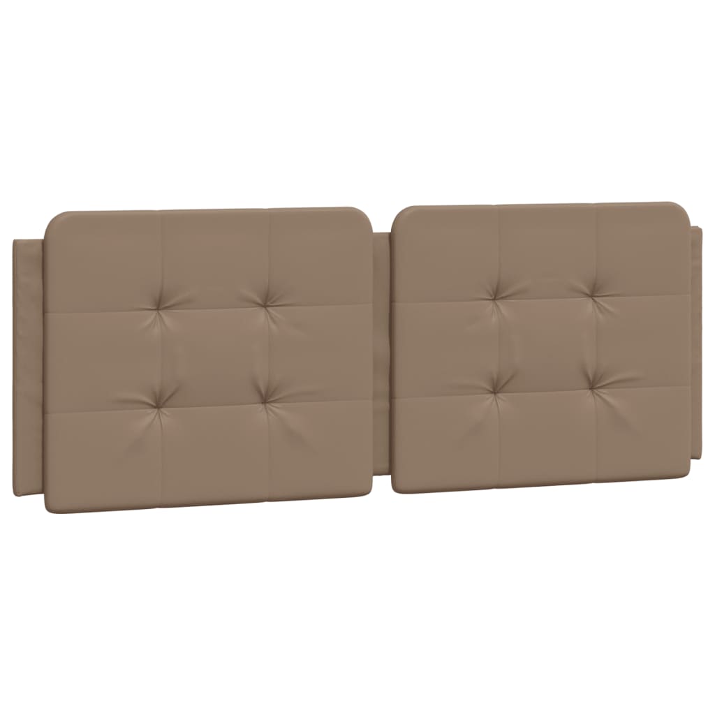 Bedframe met LED-verlichting kunstleer cappuccino 140x200 cm is nu te koop bij PeponiXL, paradijselijk wonen!