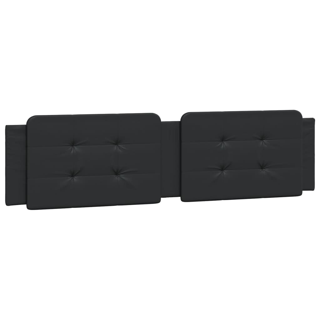 Bedframe met LED zonder matras "Zadar" zwart 160x200 cm is nu te koop bij PeponiXL, paradijselijk wonen!
