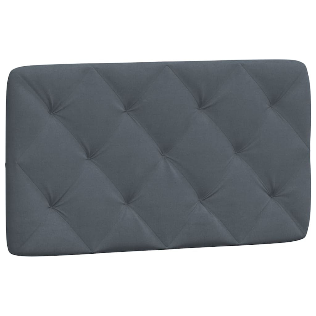 Bedframe met LED-verlichting fluweel donkergrijs 90x190 cm is nu te koop bij PeponiXL, paradijselijk wonen!