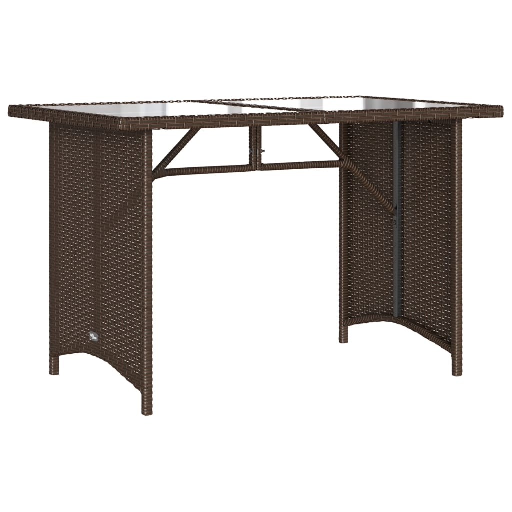 6-delige Loungeset met kussens poly rattan bruin is nu te koop bij PeponiXL, paradijselijk wonen!