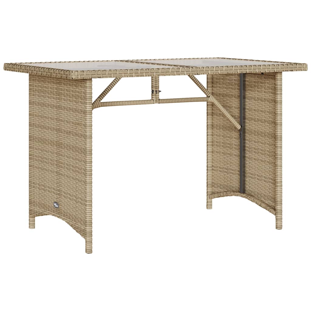 6-delige Loungeset met kussens poly rattan beige is nu te koop bij PeponiXL, paradijselijk wonen!