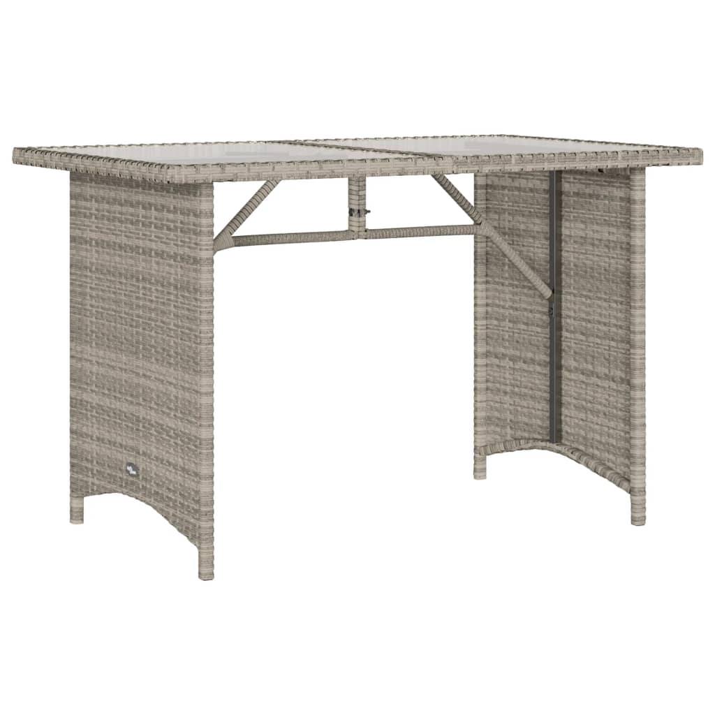 6-delige Loungeset met kussens poly rattan lichtgrijs is nu te koop bij PeponiXL, paradijselijk wonen!