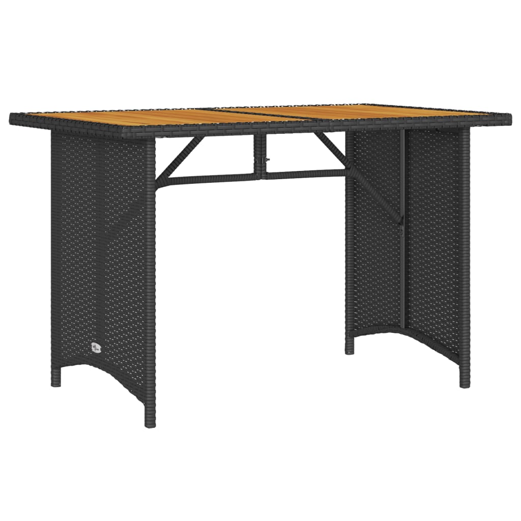 6-delige Loungeset met kussens poly rattan zwart is nu te koop bij PeponiXL, paradijselijk wonen!