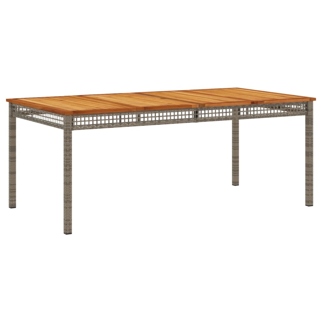 7-delige Tuinset met kussens poly rattan grijs is nu te koop bij PeponiXL, paradijselijk wonen!