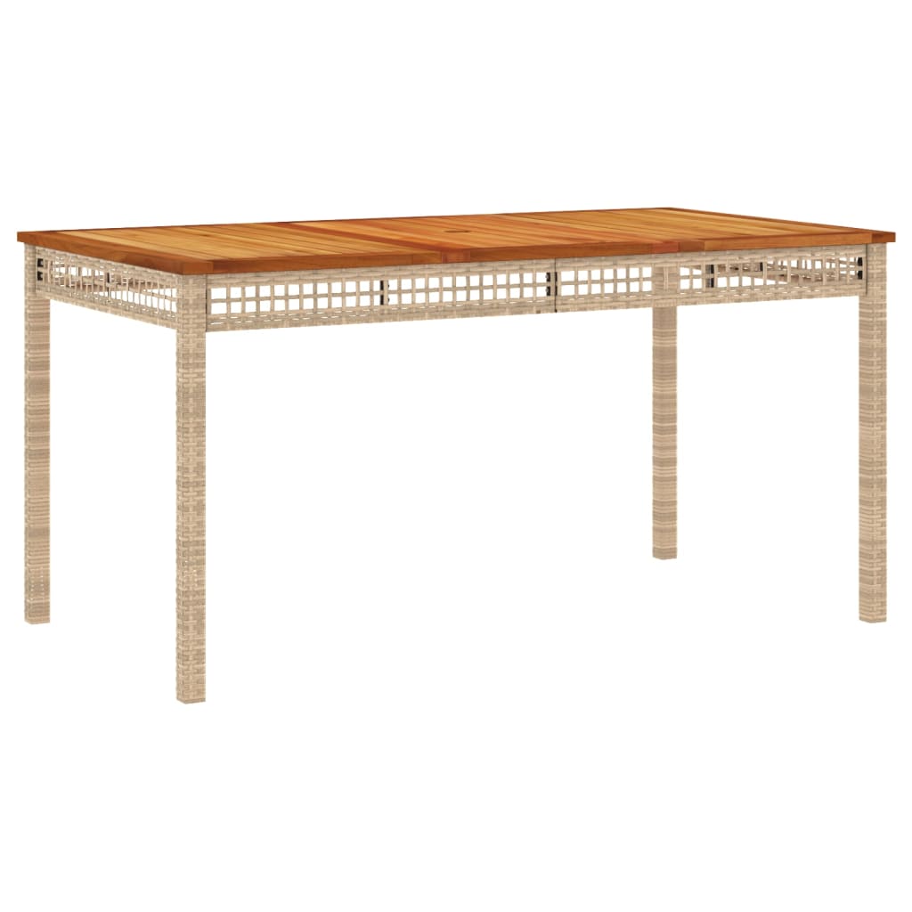 5-delige Tuinset met kussens poly rattan beige is nu te koop bij PeponiXL, paradijselijk wonen!