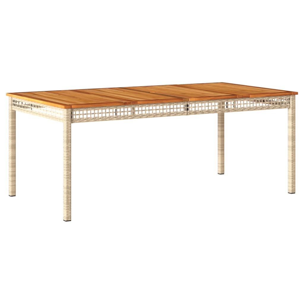 7-delige Tuinset met kussens poly rattan beige is nu te koop bij PeponiXL, paradijselijk wonen!