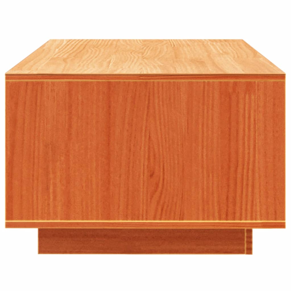 Salontafel 110x50x33,5 cm massief grenenhout wasbruin is nu te koop bij PeponiXL, paradijselijk wonen!