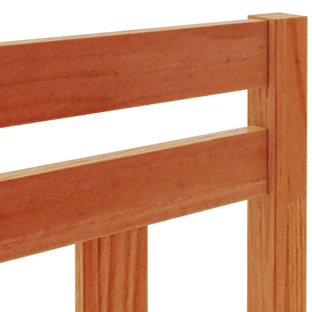 Hoofdbord 100 cm massief grenenhout wasbruin is nu te koop bij PeponiXL, paradijselijk wonen!