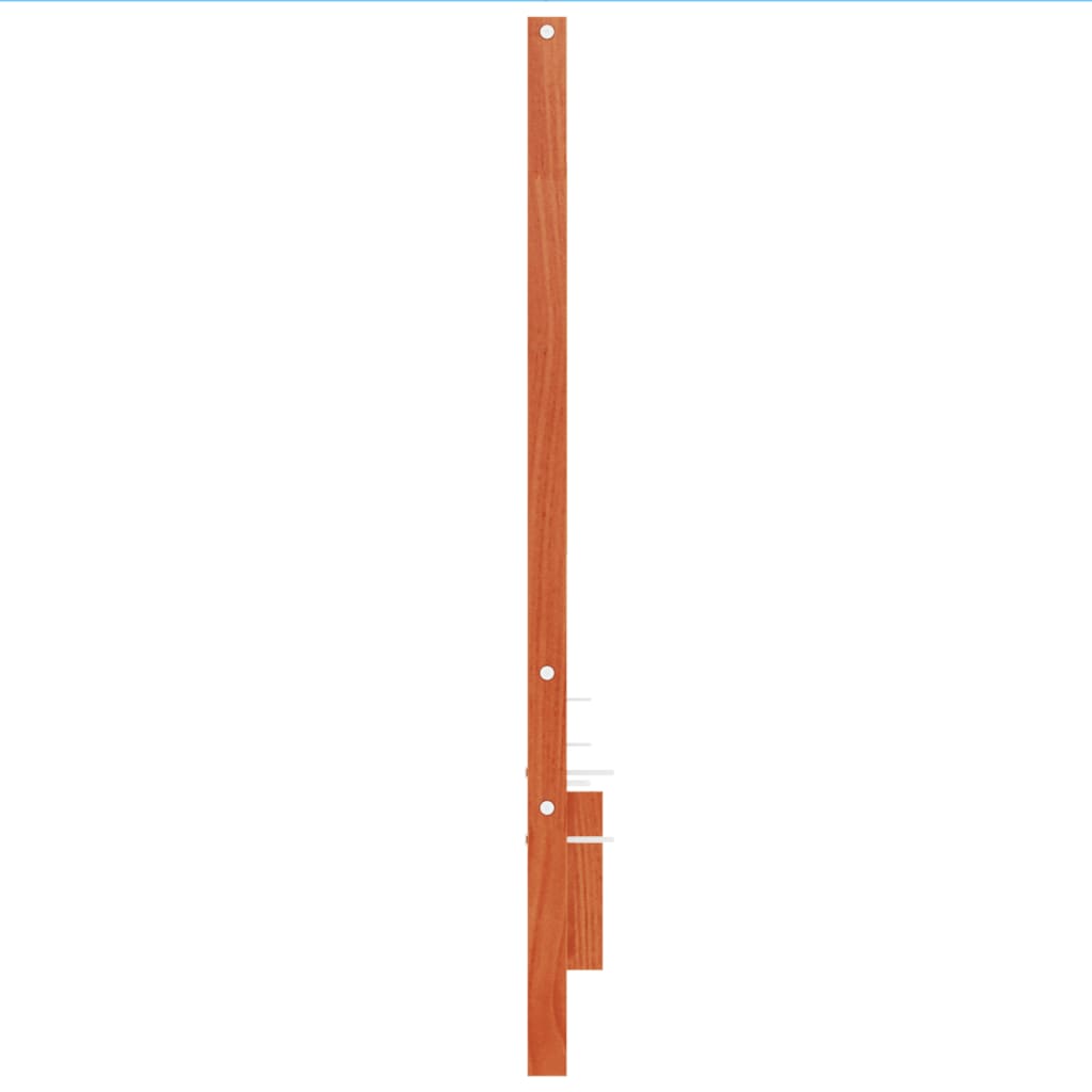 Hoofdbord 135 cm massief grenenhout wasbruin is nu te koop bij PeponiXL, paradijselijk wonen!