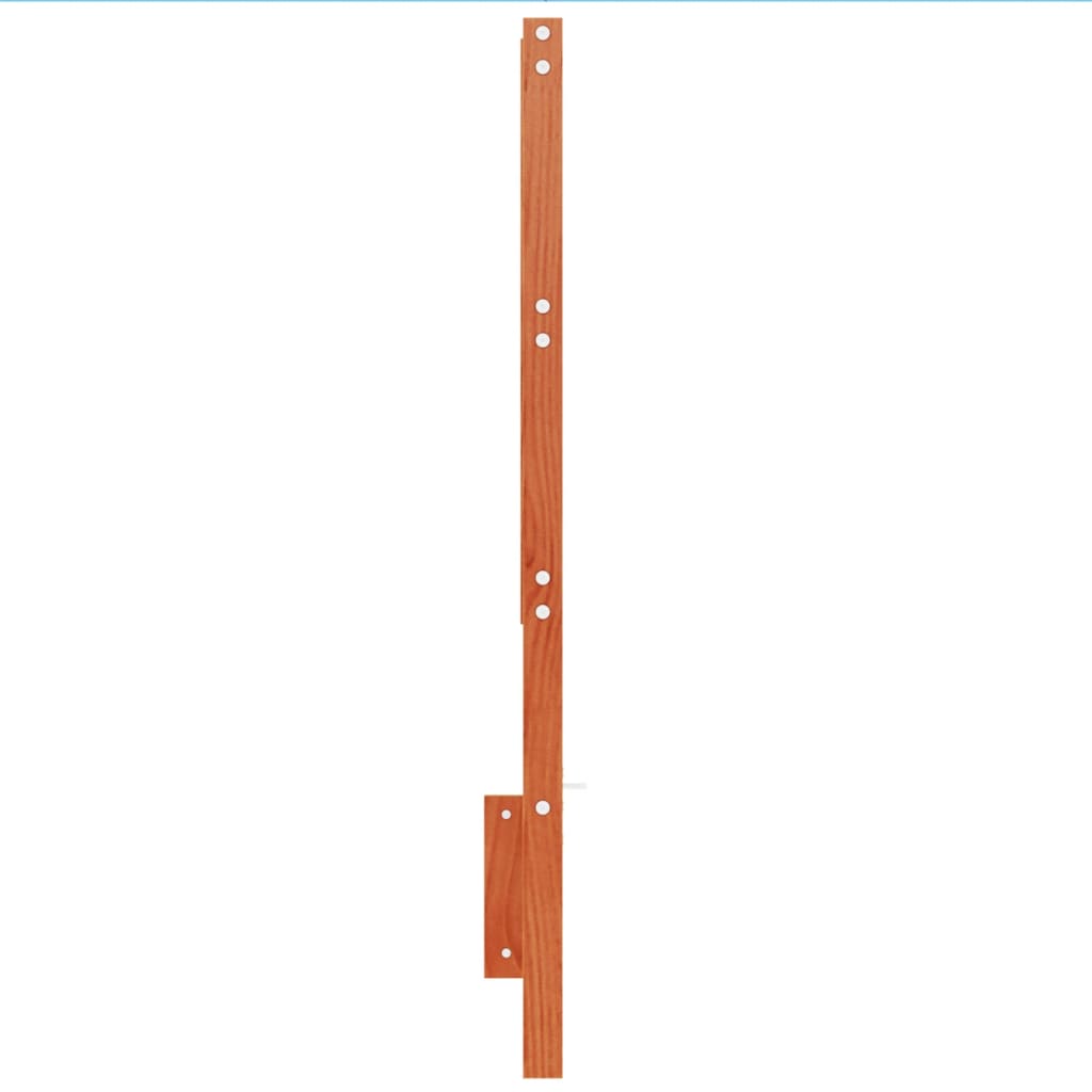Hoofdbord 135 cm massief grenenhout wasbruin is nu te koop bij PeponiXL, paradijselijk wonen!