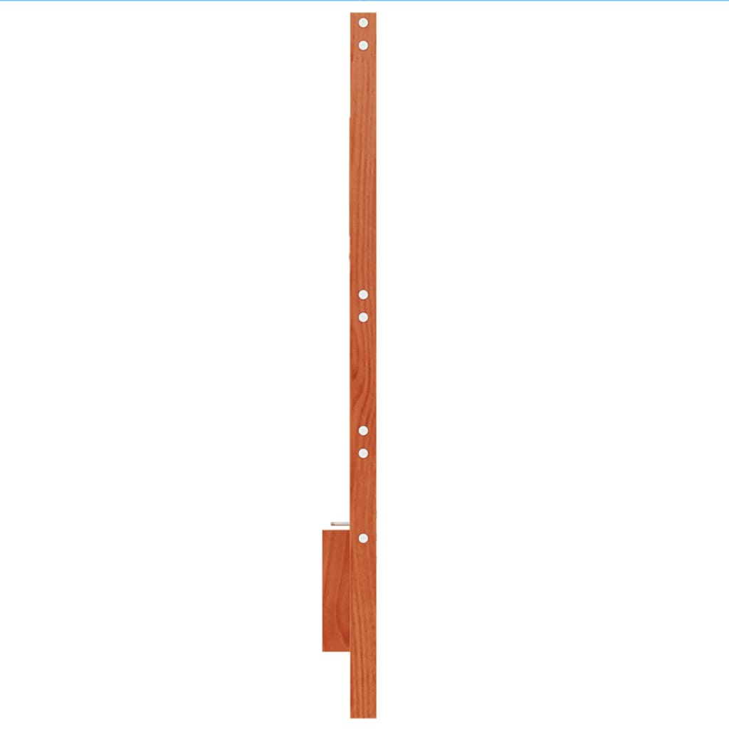 Hoofdbord 180 cm massief grenenhout wasbruin is nu te koop bij PeponiXL, paradijselijk wonen!