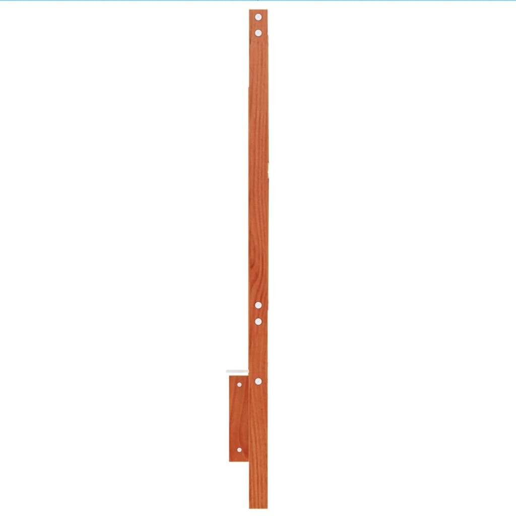 Hoofdbord 160 cm massief grenenhout wasbruin is nu te koop bij PeponiXL, paradijselijk wonen!