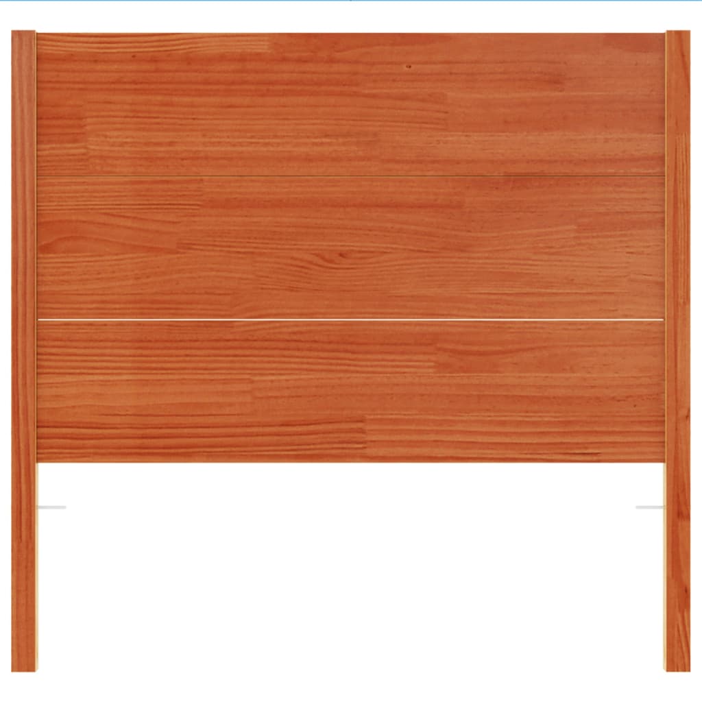 Hoofdbord 100 cm massief grenenhout wasbruin is nu te koop bij PeponiXL, paradijselijk wonen!