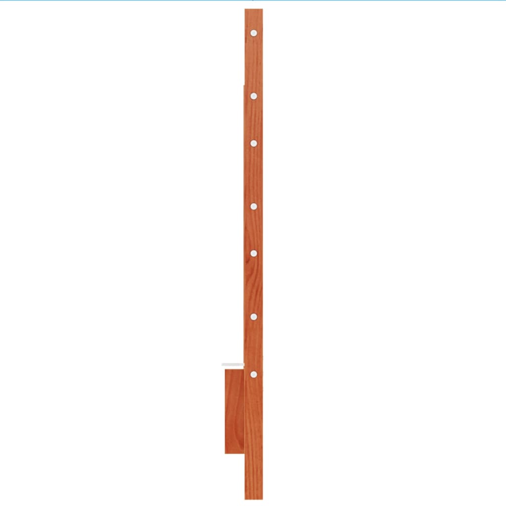 Hoofdbord 160 cm massief grenenhout wasbruin is nu te koop bij PeponiXL, paradijselijk wonen!
