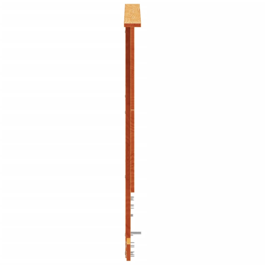 Hoofdbord 135 cm massief grenenhout wasbruin is nu te koop bij PeponiXL, paradijselijk wonen!