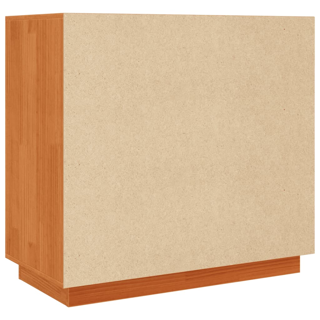 Dressoir 80x40x75 cm massief grenenhout wasbruin is nu te koop bij PeponiXL, paradijselijk wonen!