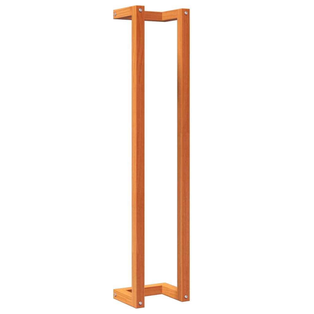 Handdoekenrek 23x18x110 cm massief grenenhout wasbruin is nu te koop bij PeponiXL, paradijselijk wonen!