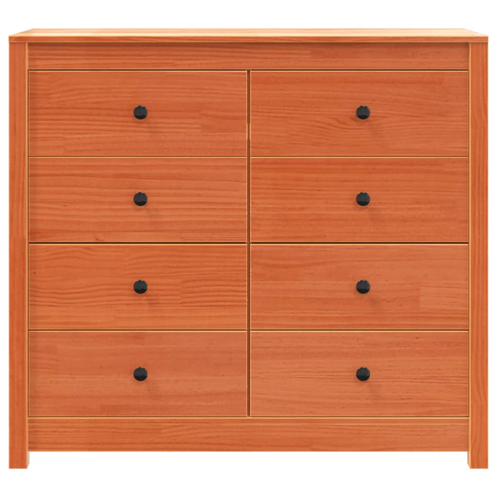 Dressoir 100x40x90 cm massief grenenhout wasbruin is nu te koop bij PeponiXL, paradijselijk wonen!