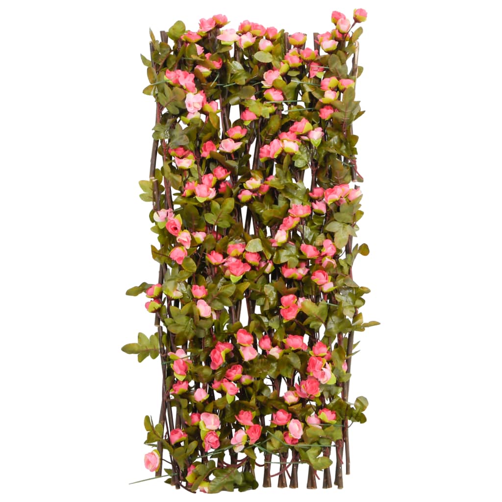 Kunstplant klimop latwerk 5 st uittrekbaar 180x60 cm donkerroze is nu te koop bij PeponiXL, paradijselijk wonen!