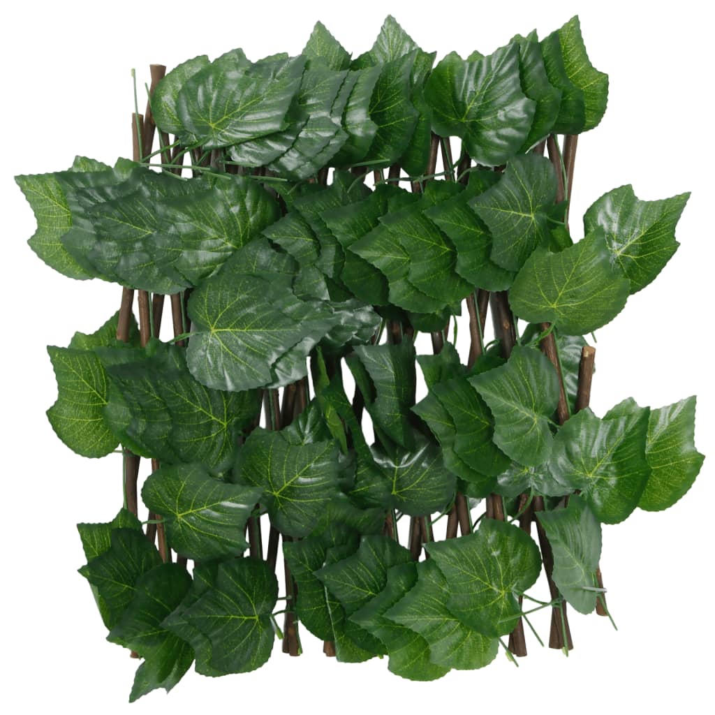 Kunstplant druivenblad op latwerk uittrek baar 180x20 cm groen is nu te koop bij PeponiXL, paradijselijk wonen!
