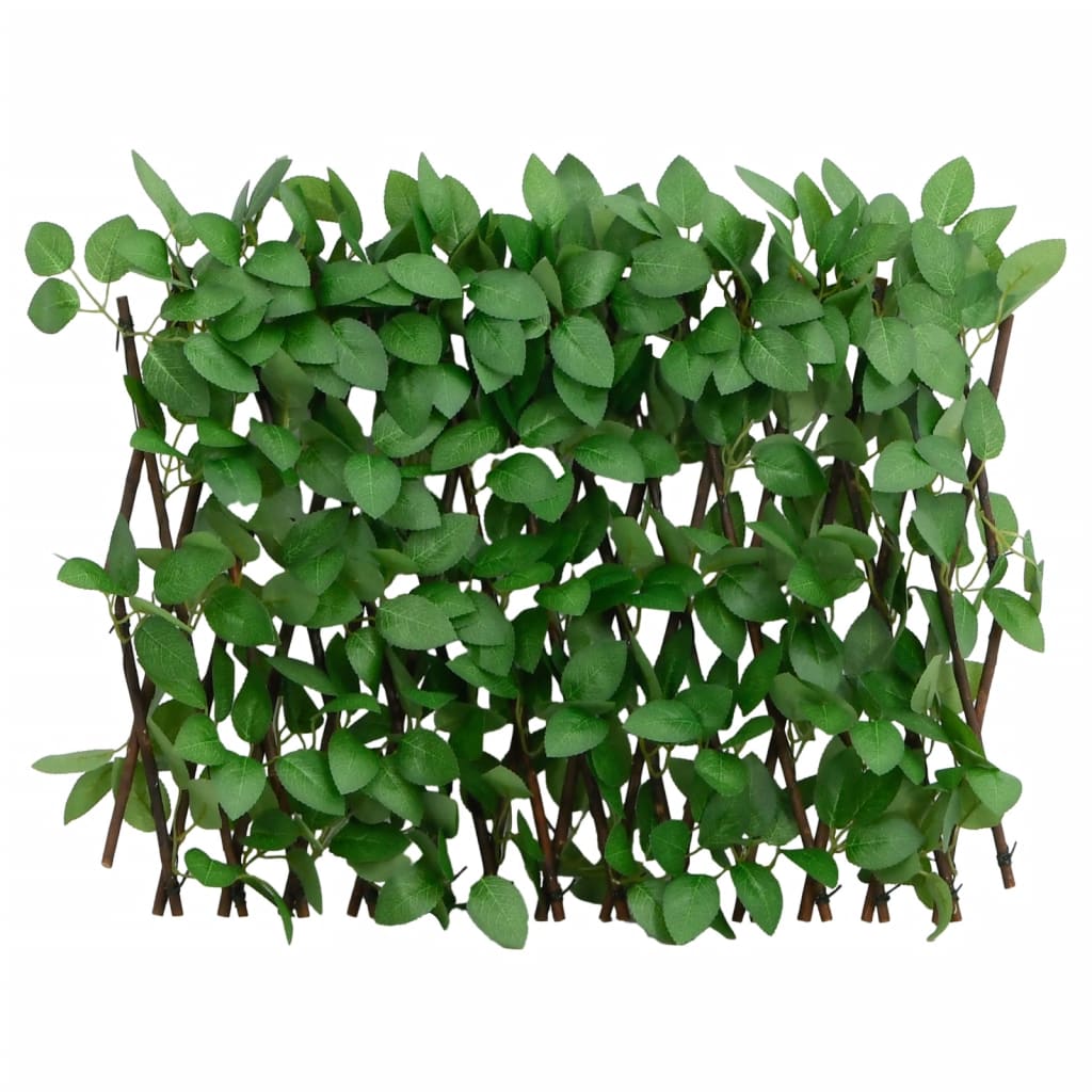 Kunstplant klimop op latwerk uittrekbaar 180x30 cm groen is nu te koop bij PeponiXL, paradijselijk wonen!