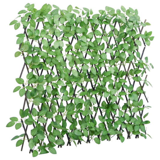 Kunstplant klimop op latwerk uittrekbaar 180x65 cm groen is nu te koop bij PeponiXL, paradijselijk wonen!