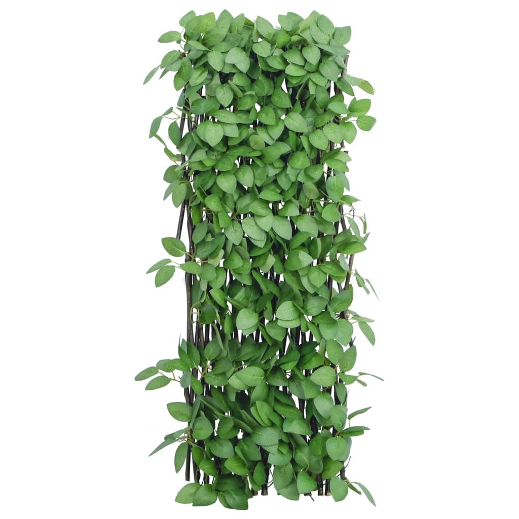 Kunstplant klimop op latwerk uittrekbaar 180x65 cm groen is nu te koop bij PeponiXL, paradijselijk wonen!