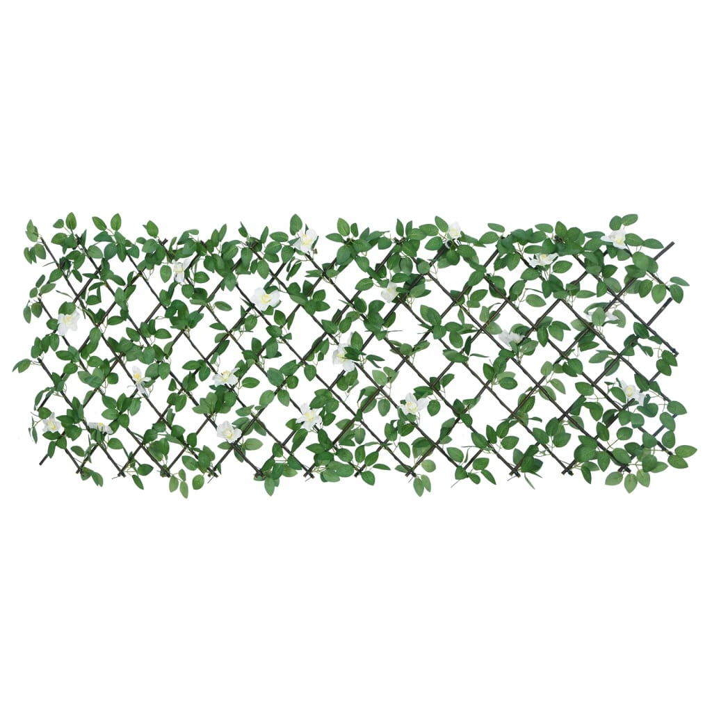 Kunstplant klimop op latwerk 5 st uittrekbaar 186x30 cm groen is nu te koop bij PeponiXL, paradijselijk wonen!