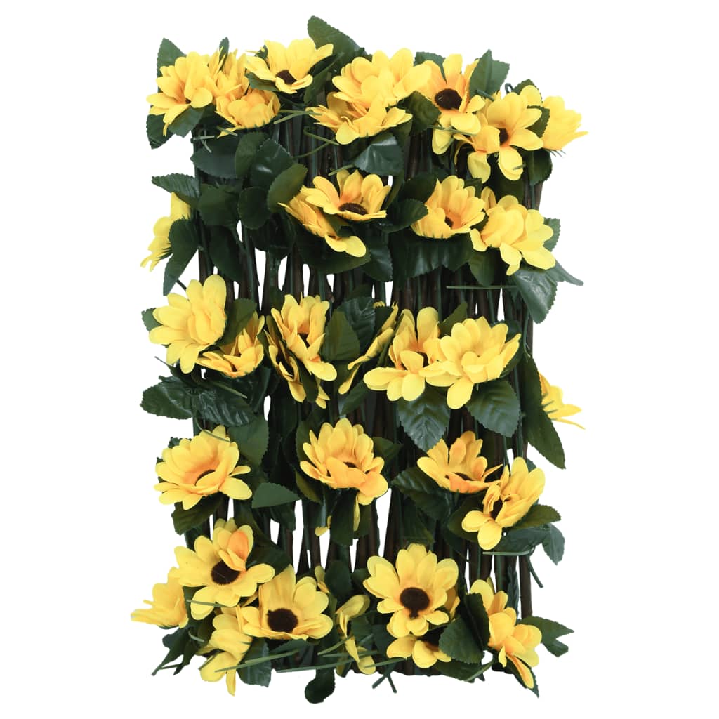 Kunstplant klimop op latwerk 5 st uittrekbaar 180x20 cm geel is nu te koop bij PeponiXL, paradijselijk wonen!