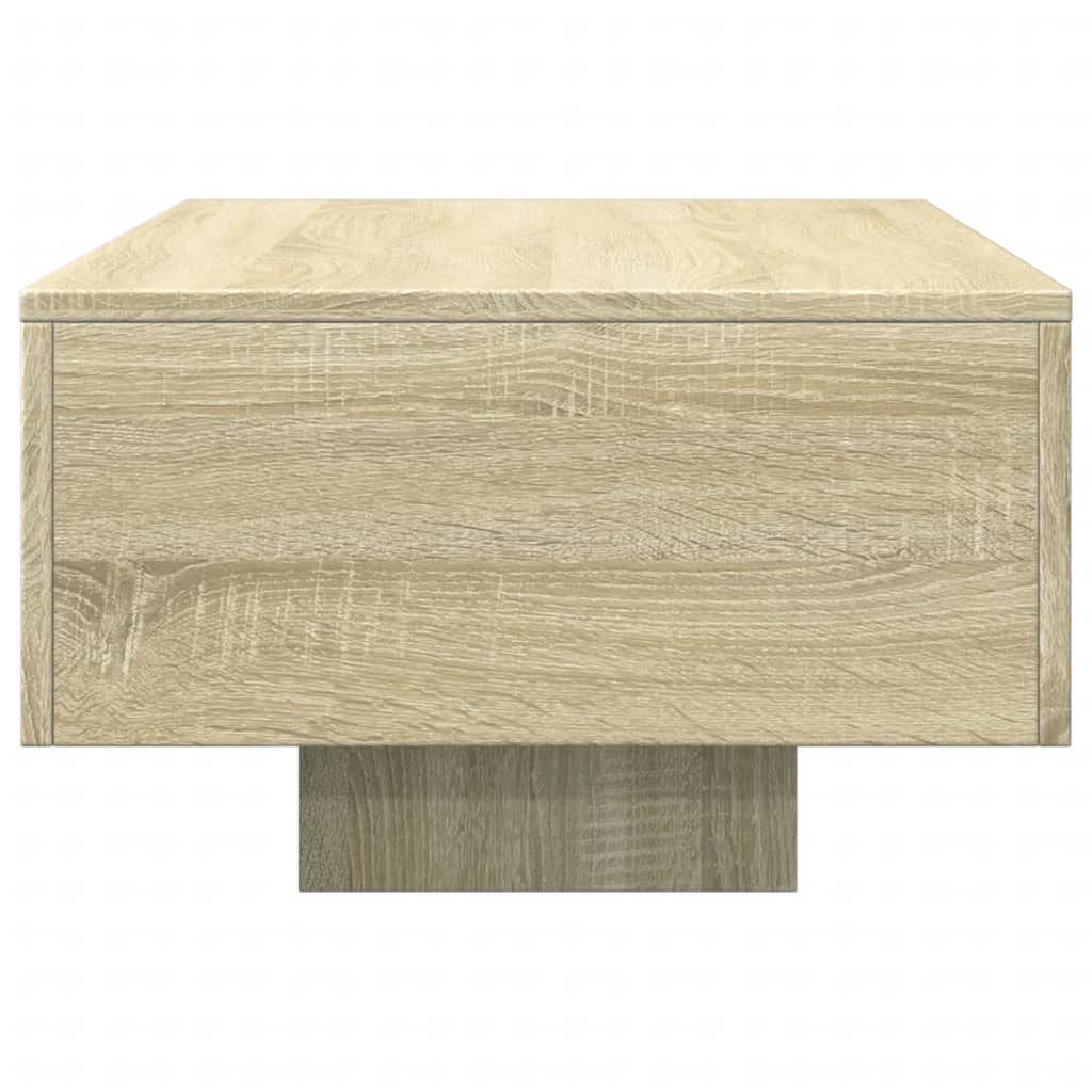 Salontafel 100x49,5x31 cm bewerkt hout sonoma eikenkleurig is nu te koop bij PeponiXL, paradijselijk wonen!