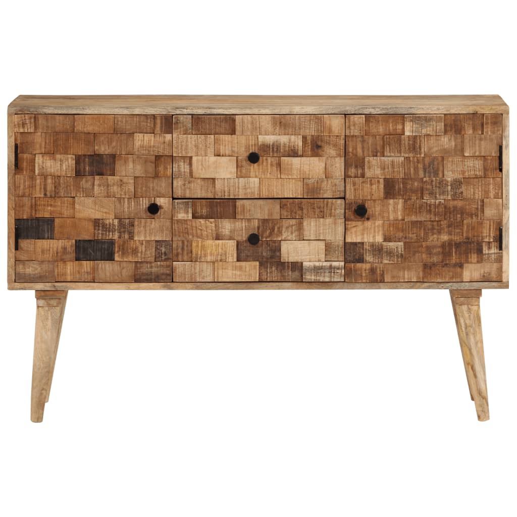 Dressoir 110x30x70 cm massief mangohout is nu te koop bij PeponiXL, paradijselijk wonen!