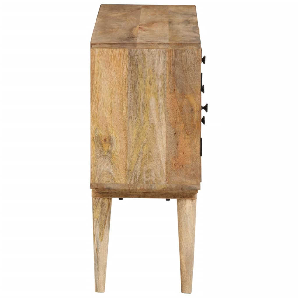 Dressoir 110x30x70 cm massief mangohout is nu te koop bij PeponiXL, paradijselijk wonen!