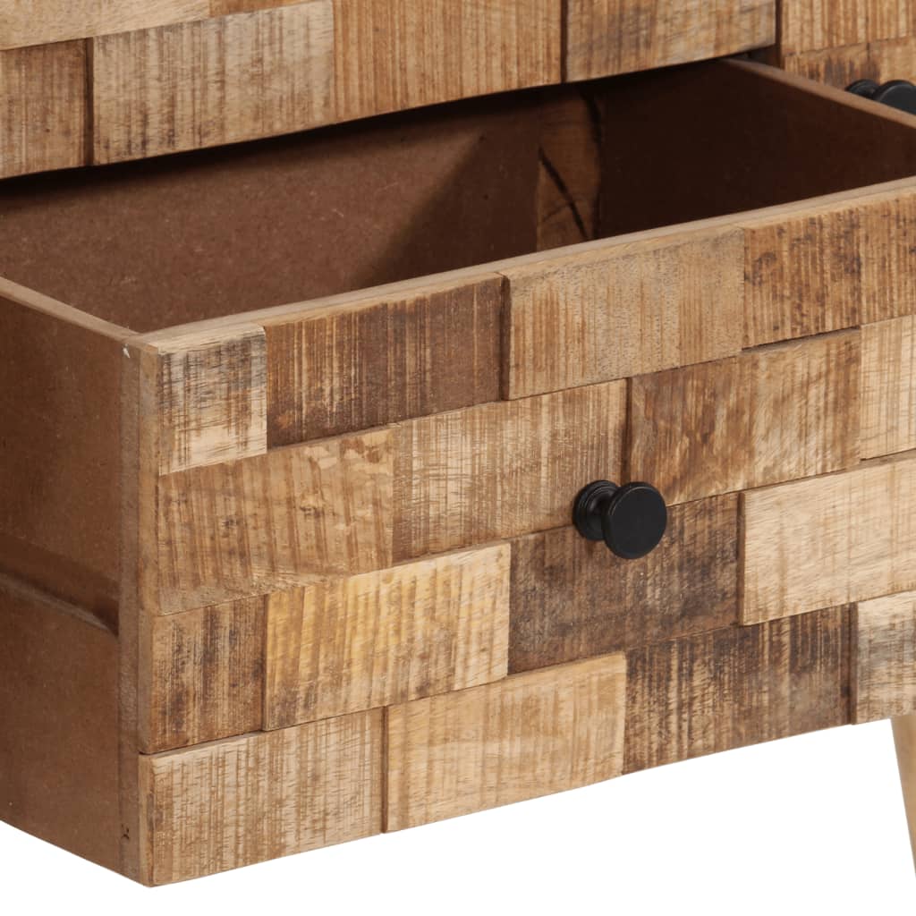 Dressoir 110x30x70 cm massief mangohout is nu te koop bij PeponiXL, paradijselijk wonen!