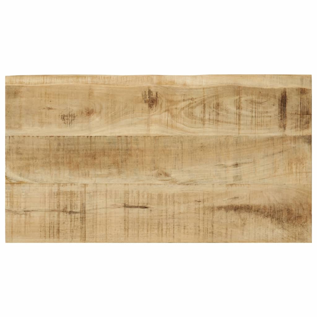 Tafeltjesset 3 st met natuurlijke rand massief mangohout is nu te koop bij PeponiXL, paradijselijk wonen!