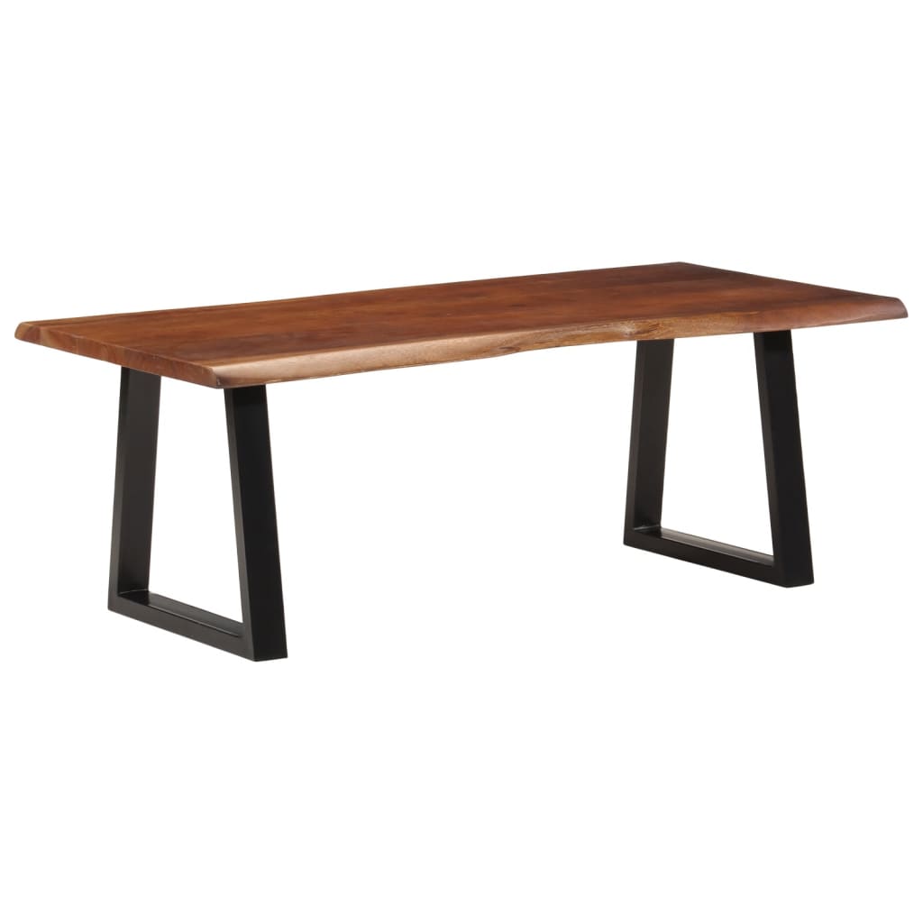 Salontafel 110x55x40 cm massief acaciahout honingbruin is nu te koop bij PeponiXL, paradijselijk wonen!