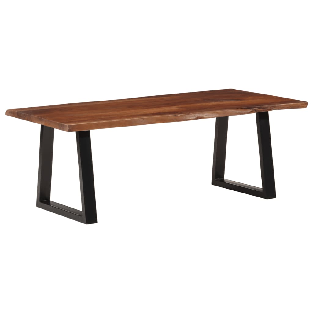Salontafel 110x55x40 cm massief acaciahout honingbruin is nu te koop bij PeponiXL, paradijselijk wonen!