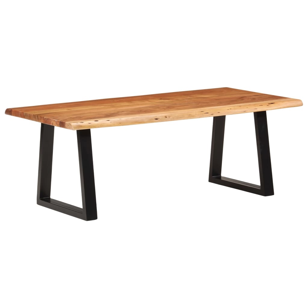 Salontafel 110x55x40 cm massief acaciahout is nu te koop bij PeponiXL, paradijselijk wonen!