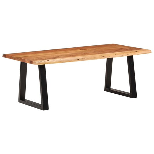 Salontafel 110x55x40 cm massief acaciahout is nu te koop bij PeponiXL, paradijselijk wonen!