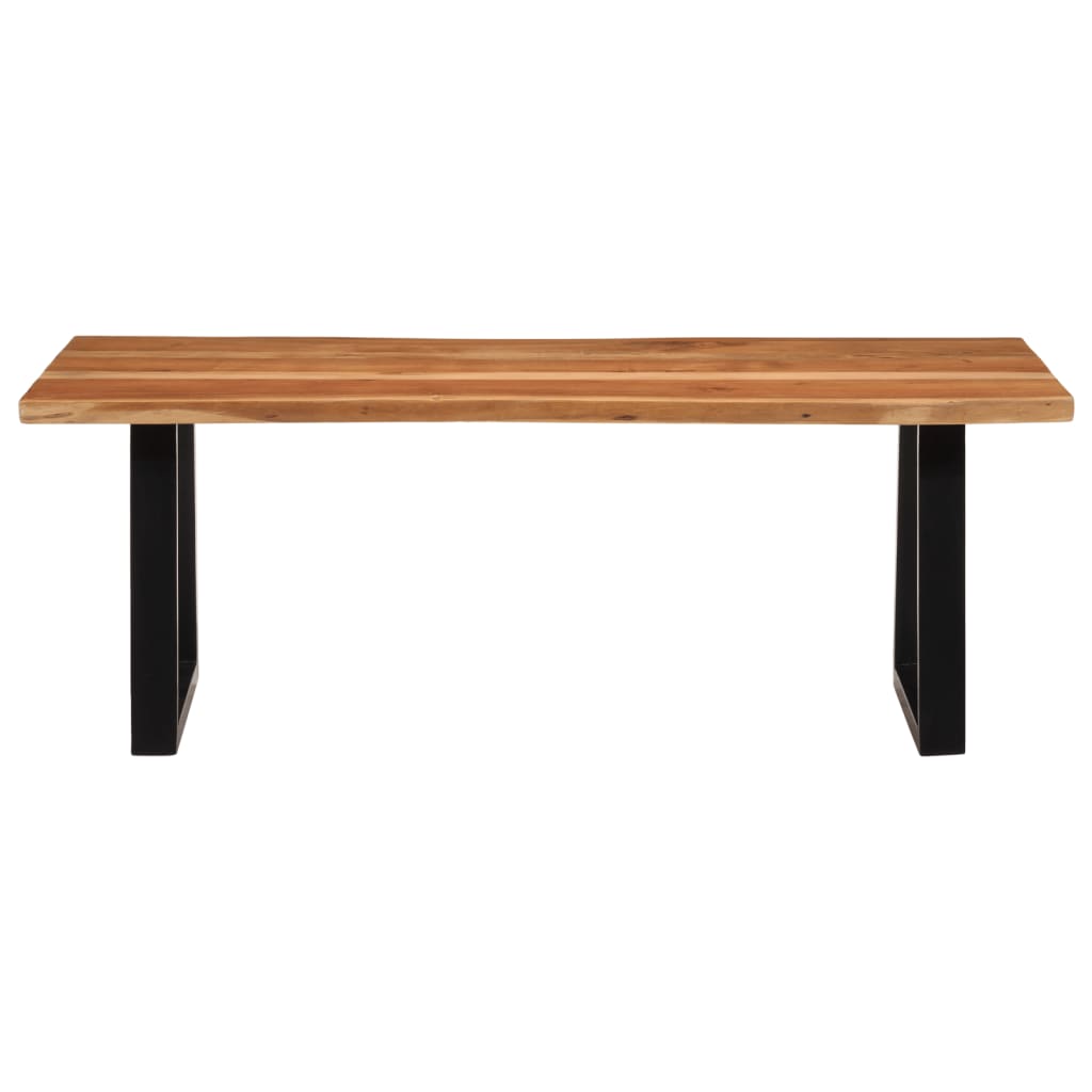 Salontafel 110x55x40 cm massief acaciahout is nu te koop bij PeponiXL, paradijselijk wonen!
