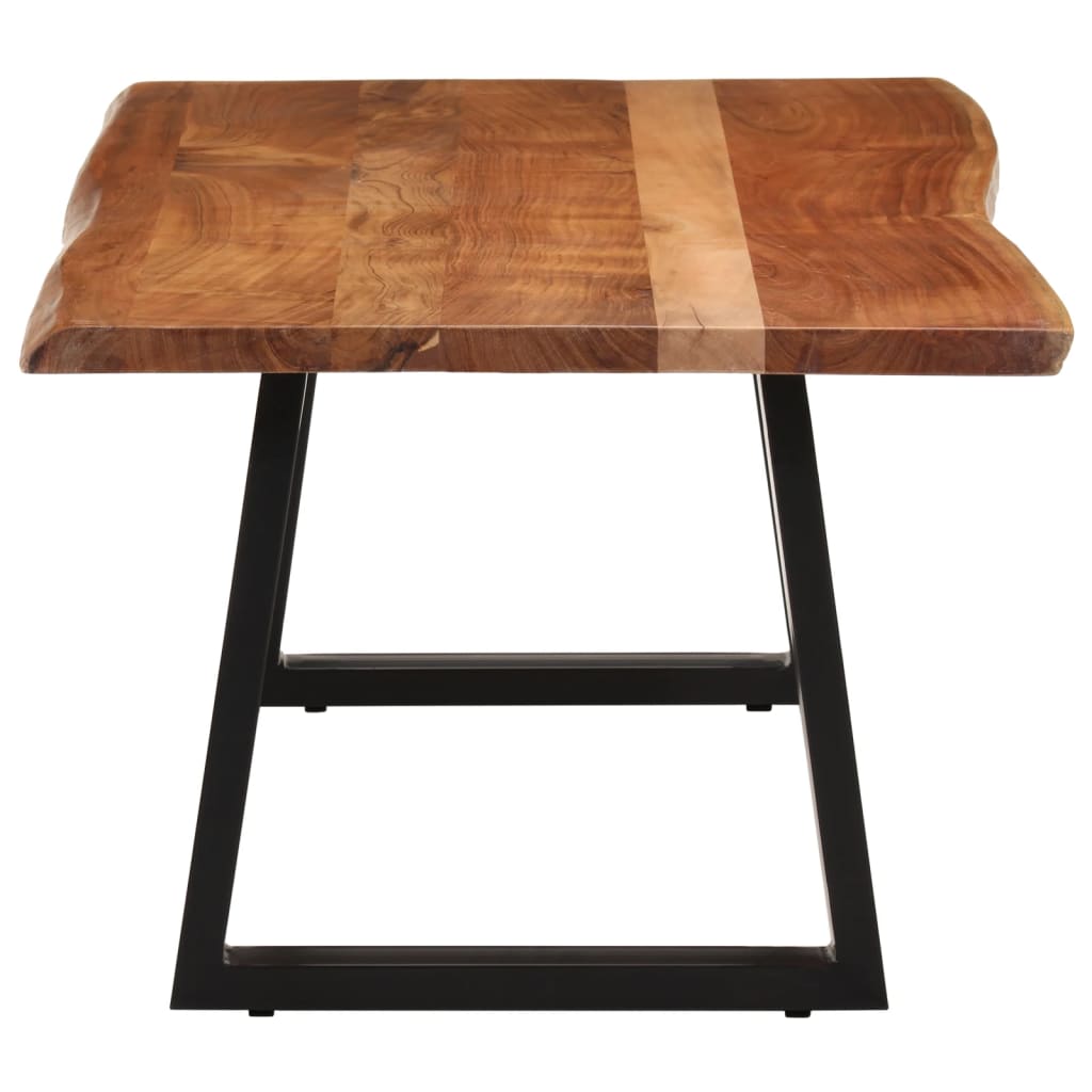 Salontafel 110x55x40 cm massief acaciahout is nu te koop bij PeponiXL, paradijselijk wonen!